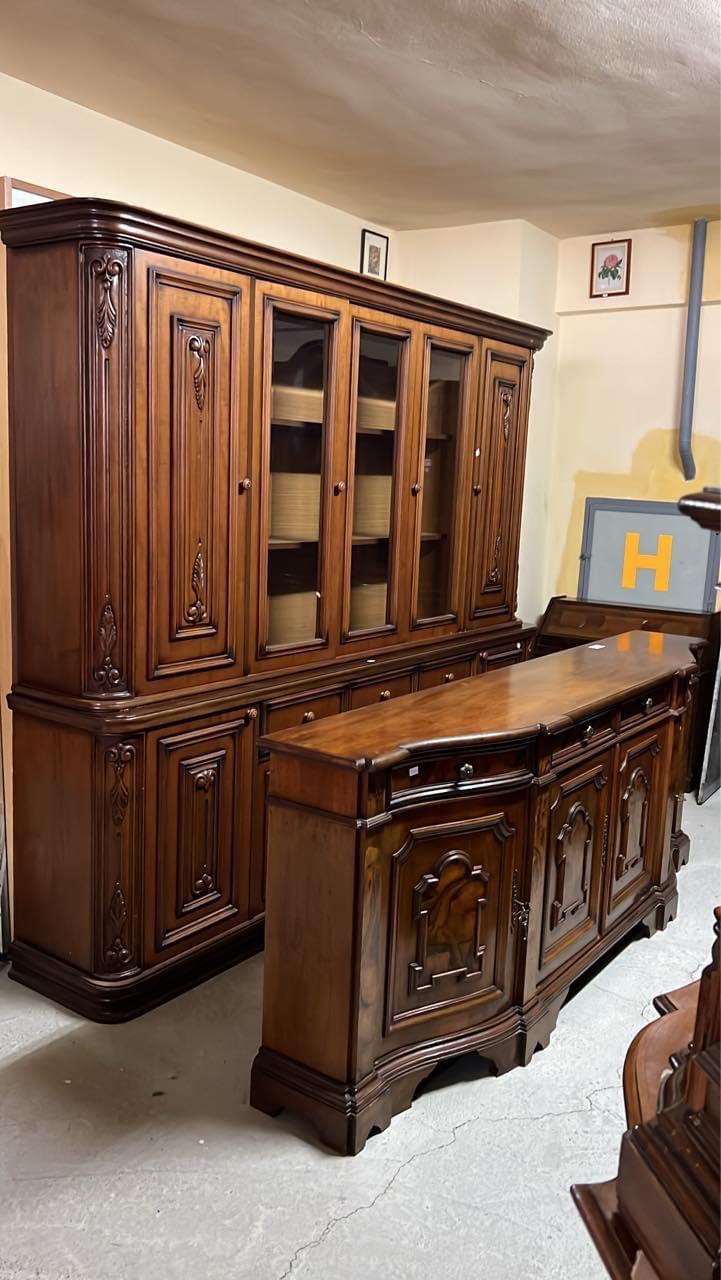 Bibliotecă masivă clasică sh de calitate italiană R-777 - imagine 2