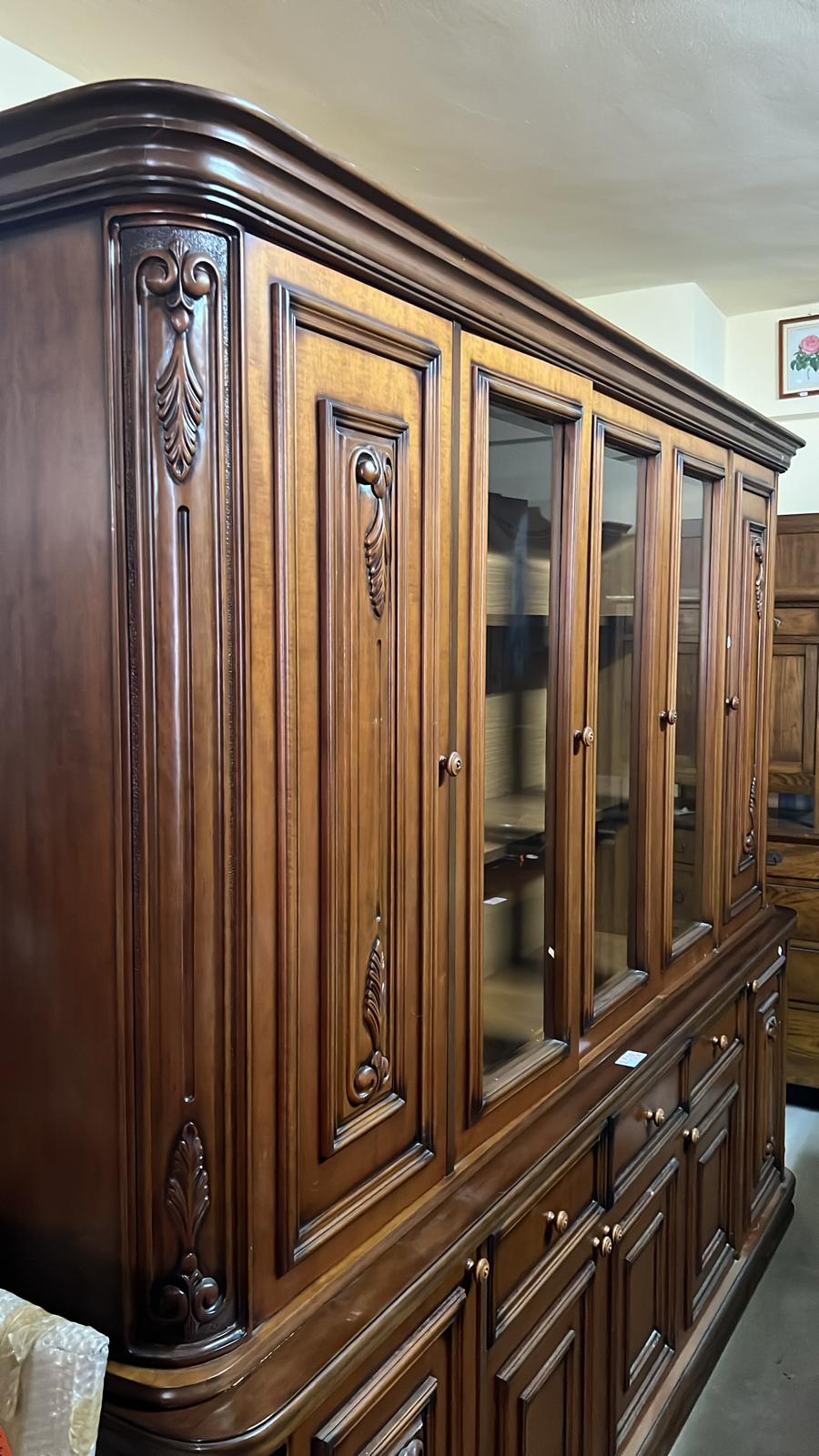 Bibliotecă masivă clasică sh de calitate italiană R-777 - imagine 5