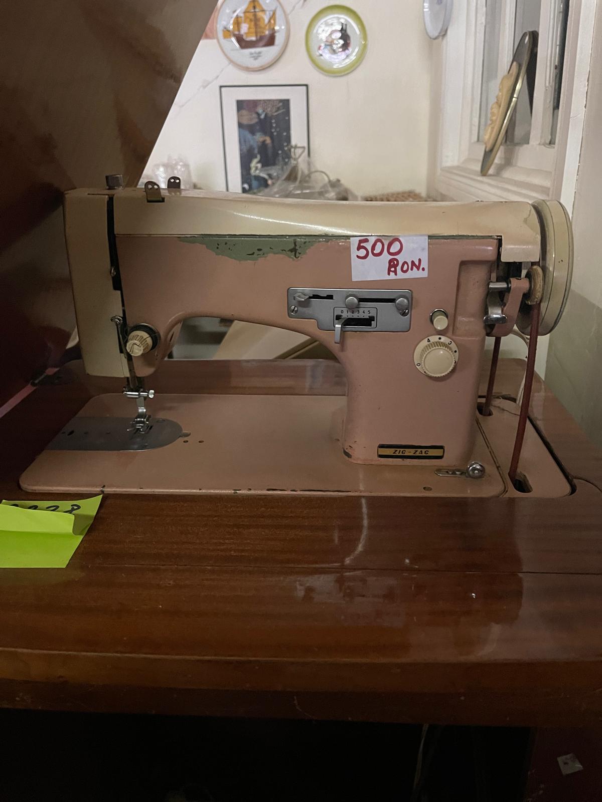 Masina de cusut zig zac made in italy electrica R-228 - imagine 2