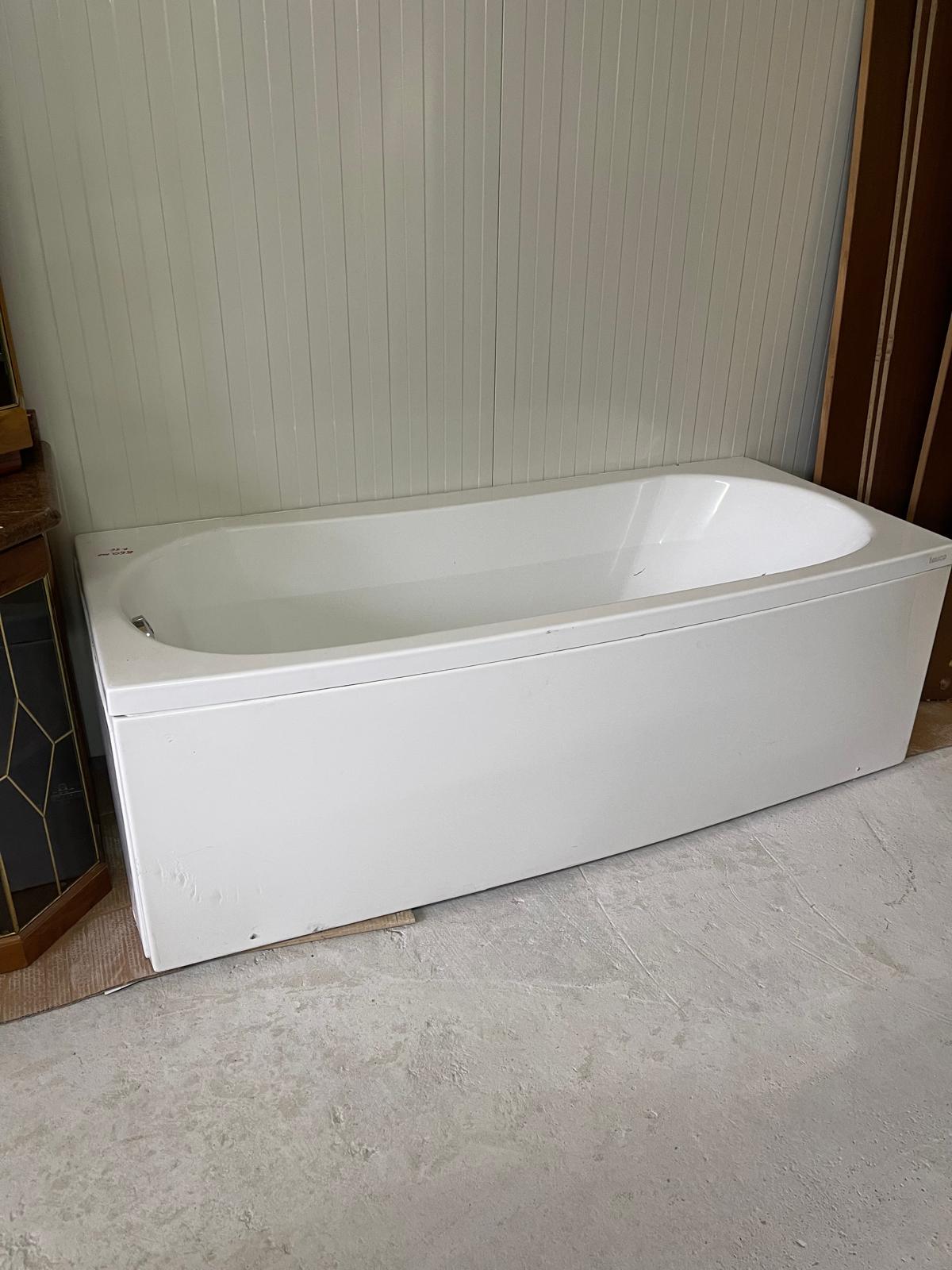 Cada de baie alba made in italy R-56