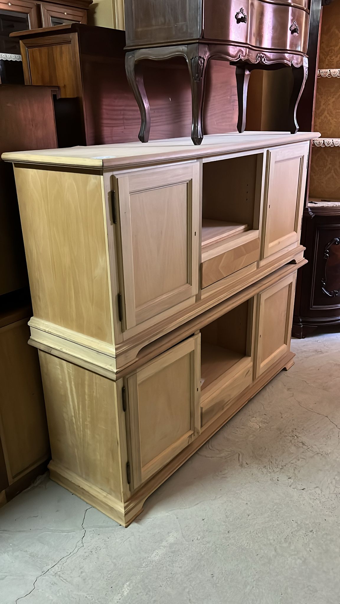 Mobilier din Lemn Natur Nou S 3048