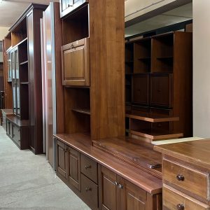 Bibliotecă modulară din lemn sh de calitate italiană S 3280