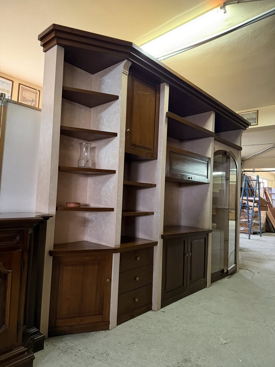 Mobilier living din lemn sh de calitate italiană – S 5047b