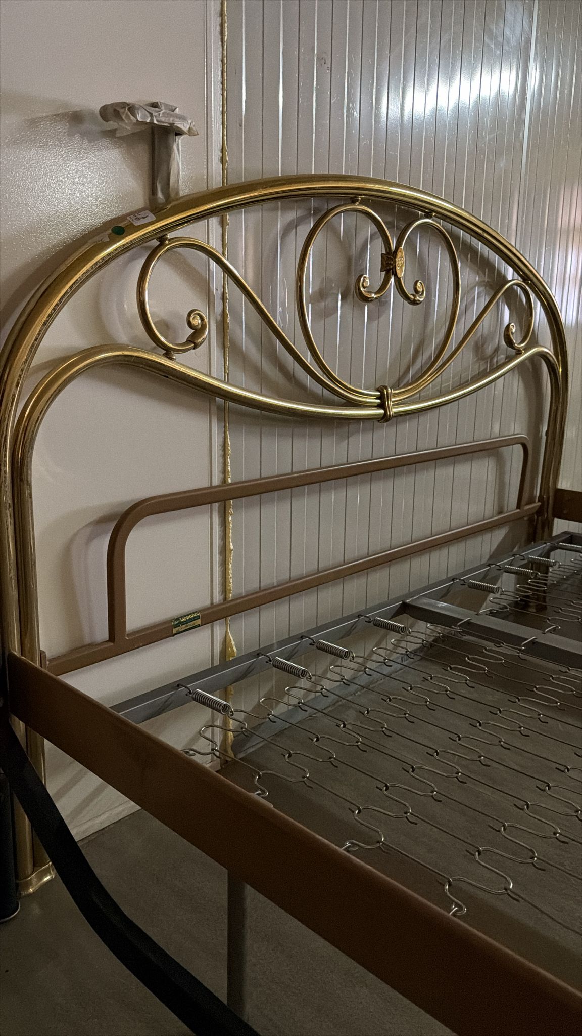 Pat din fier forjat 160x200 de calitate italiană – S 3937 - imagine 2