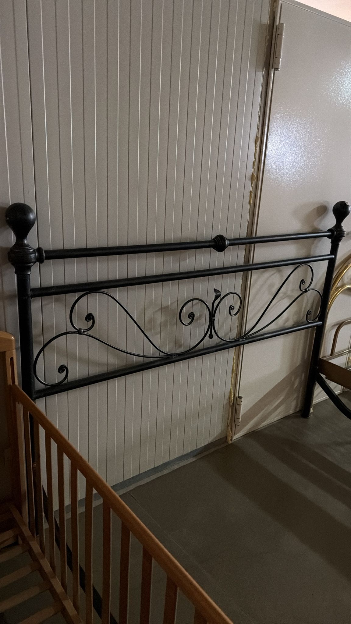 Pat din fier forjat 160x200 de calitate italiană – S 3937 - imagine 2