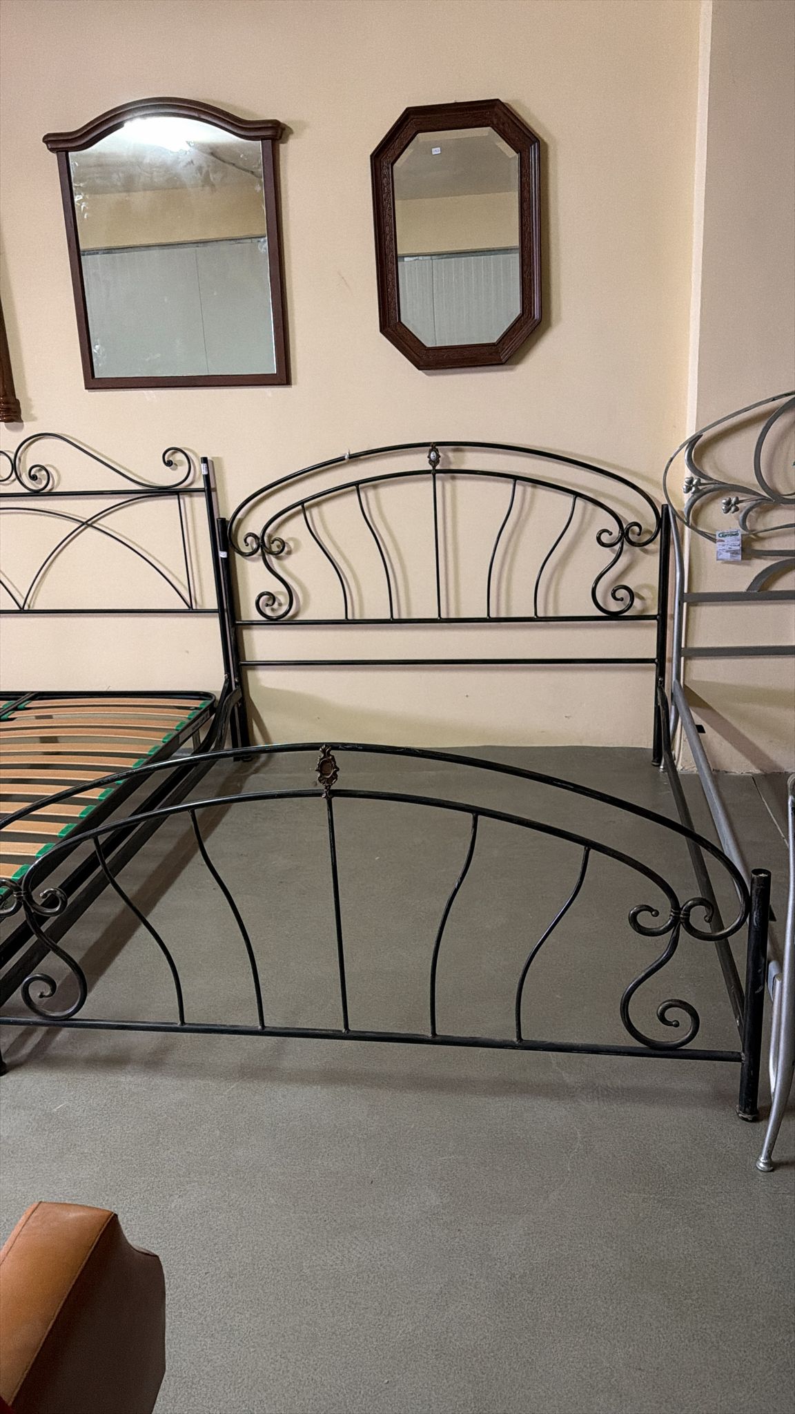 Pat din fier forjat 160x200 S 3937