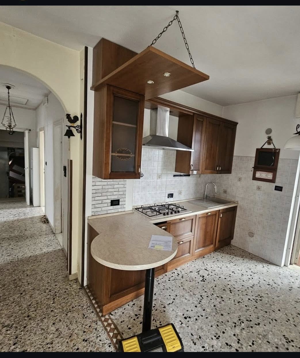 Bucatarie completa lemn masiv sh de calitate italiana 2776/U