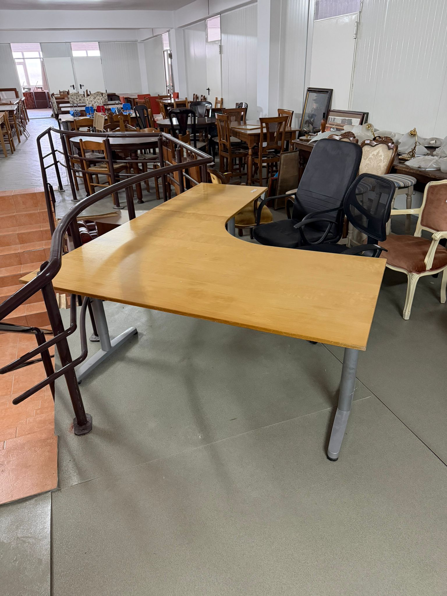 Birou colt L office sh de calitate italiana R500