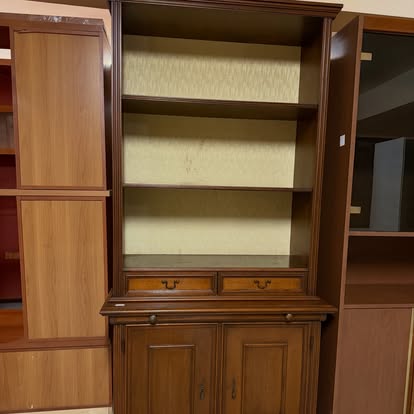 Bibliotecă lemn masiv sh de calitate italiana Adz-214 - imagine 2