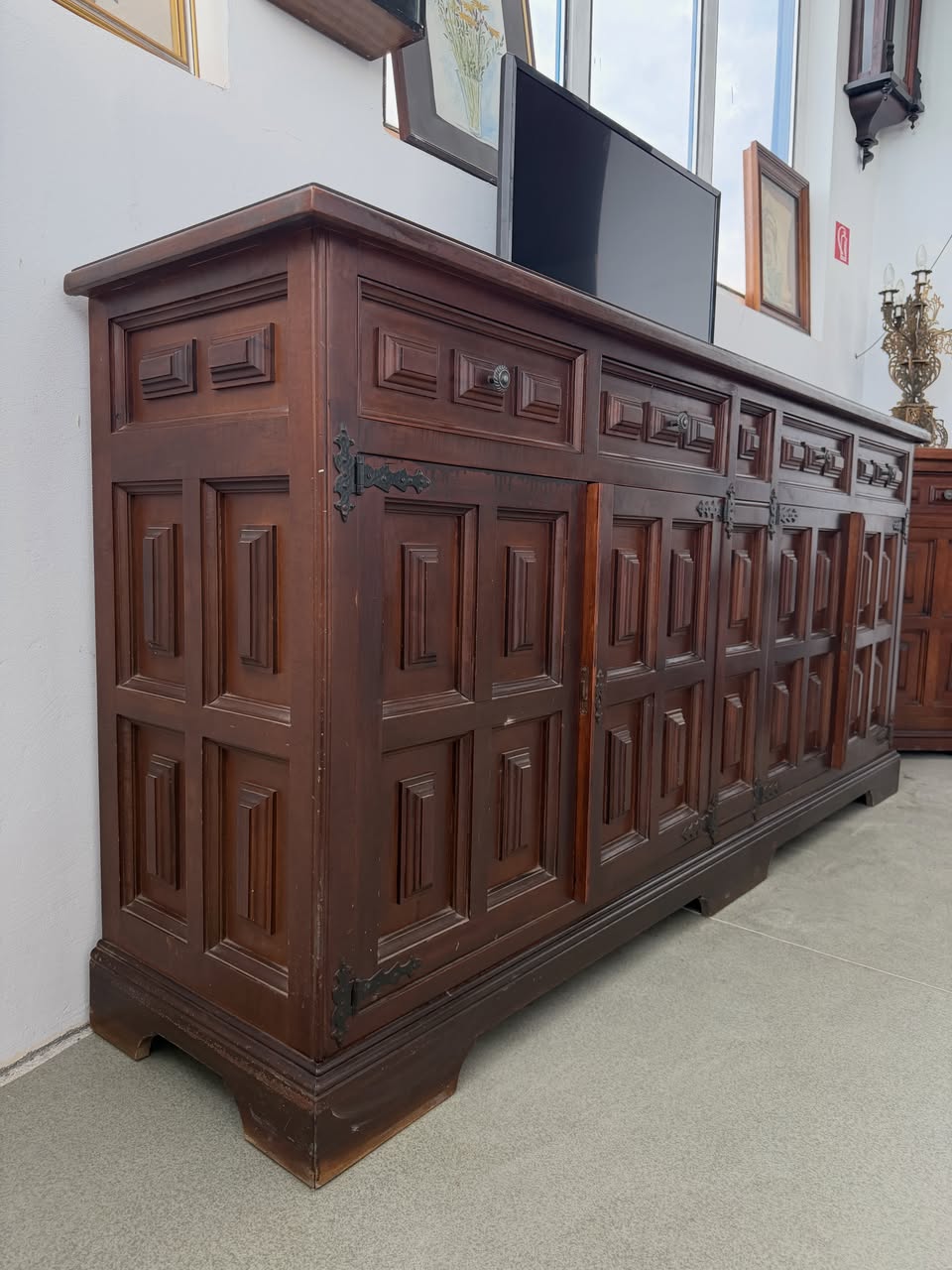 Comodă din lemn masiv sh de calitate italiană 3710/U