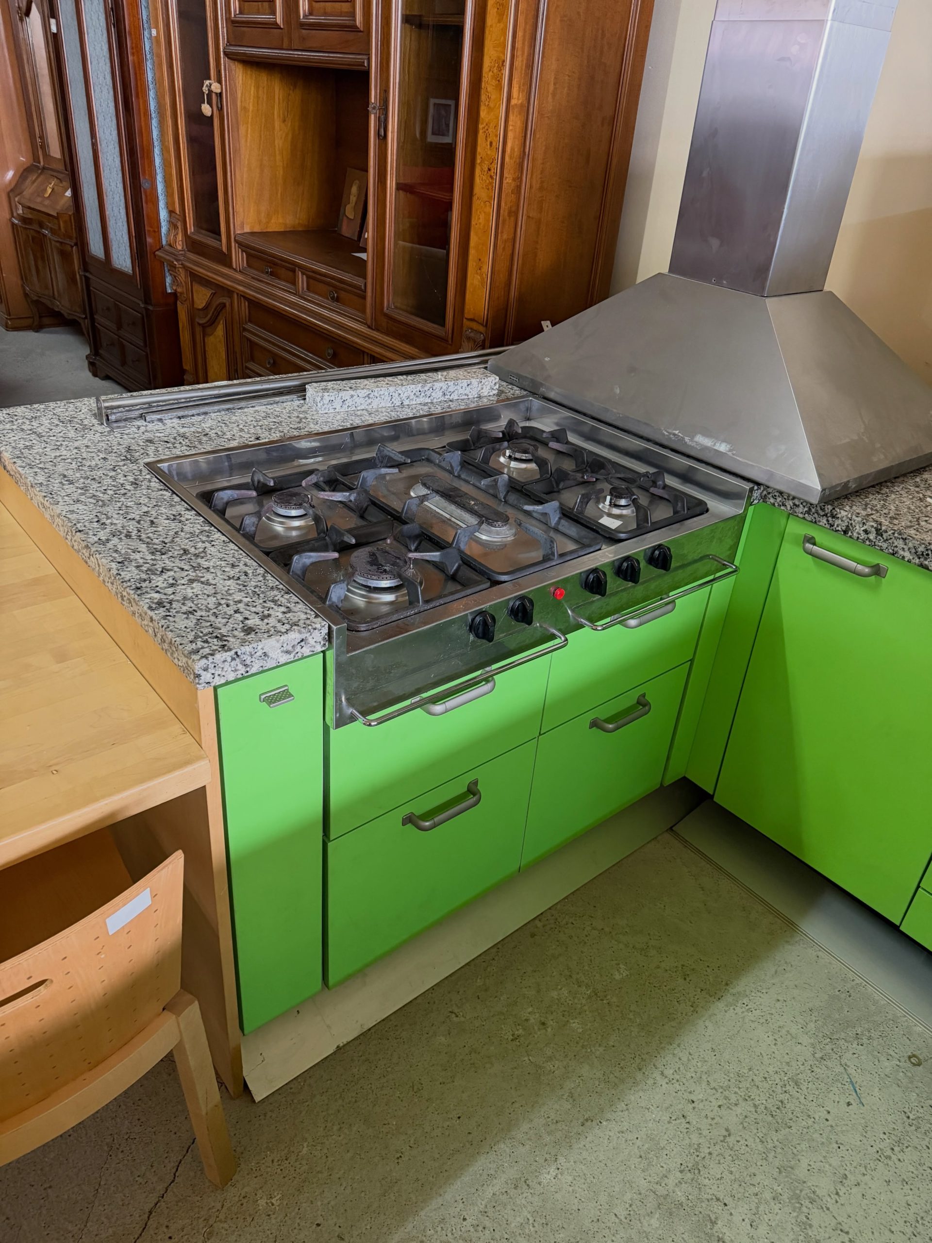 Bucătărie modernă cu blat de granit sh de calitate italiană 602/U - imagine 2