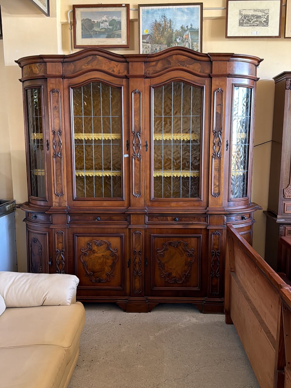 Cristalieră vintage second hand de calitate italiană 3706/U