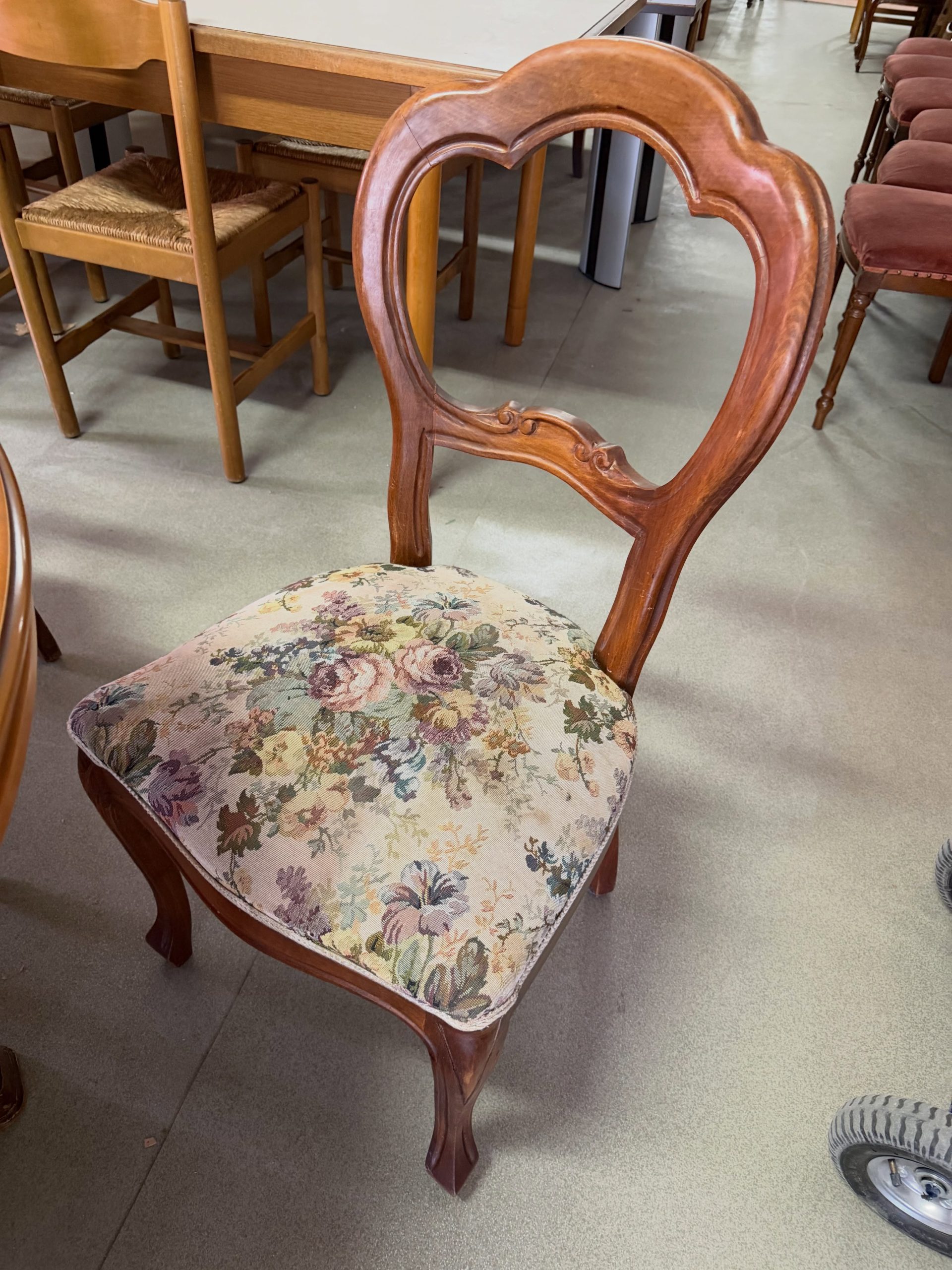Set 4 scaune din lemn masiv italian – Stil clasic – Cod 3986/U - imagine 2