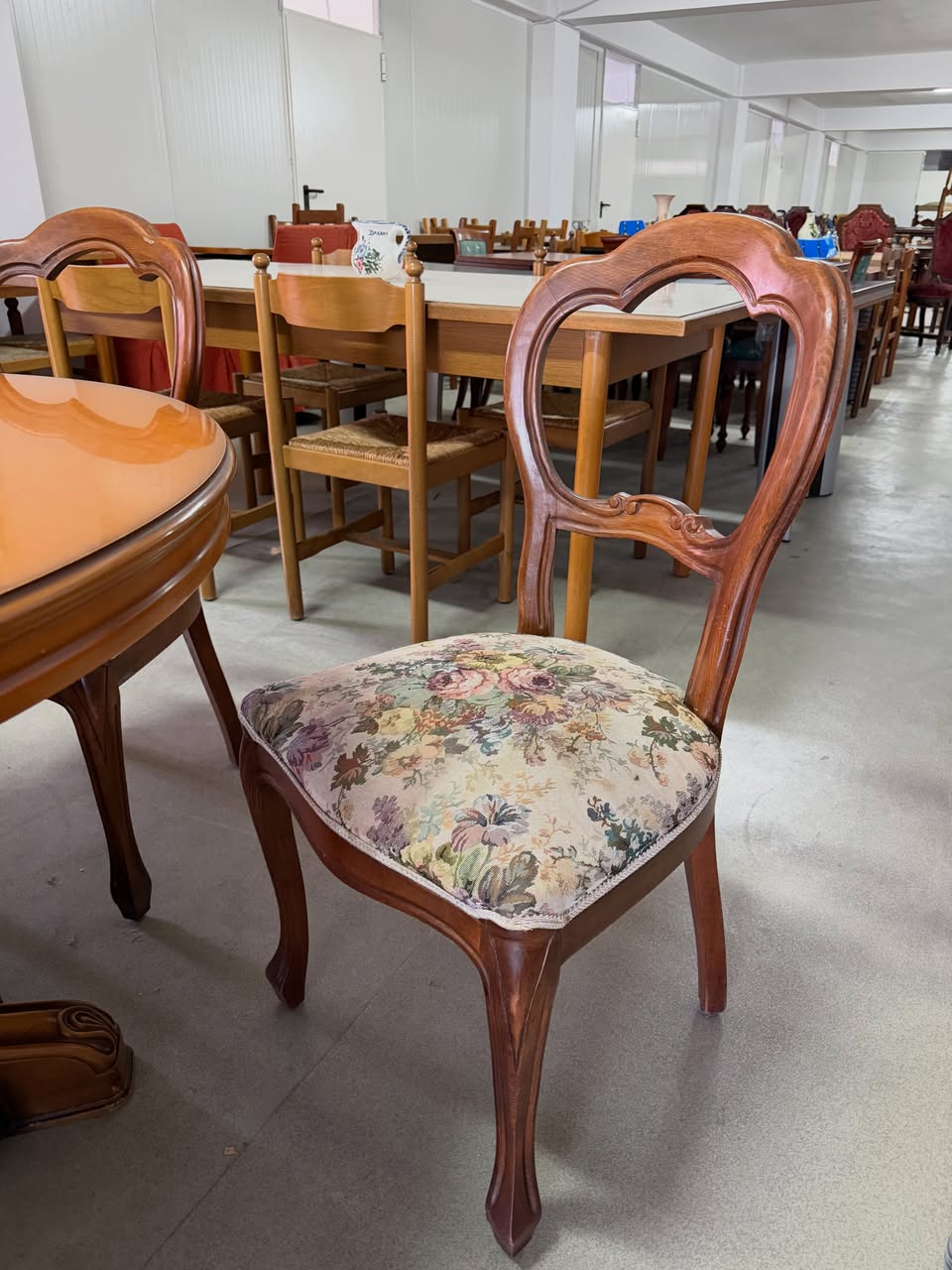 Set 4 scaune din lemn masiv italian – Stil clasic – Cod 3986/U - imagine 3