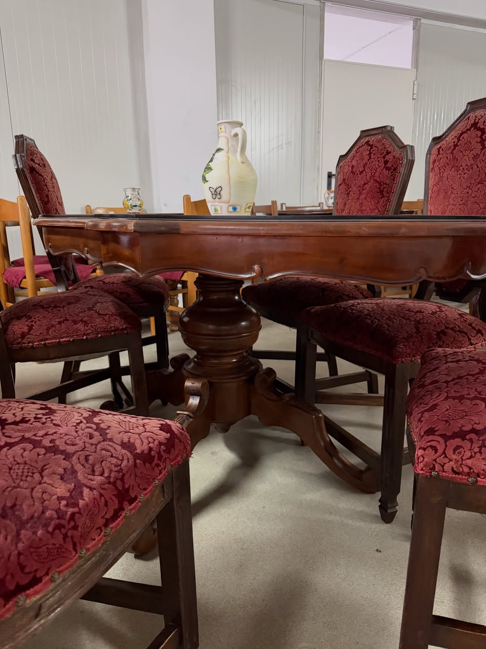 Masă Dining din Lemn Masiv sh de calitate italiană 3992/U - imagine 2