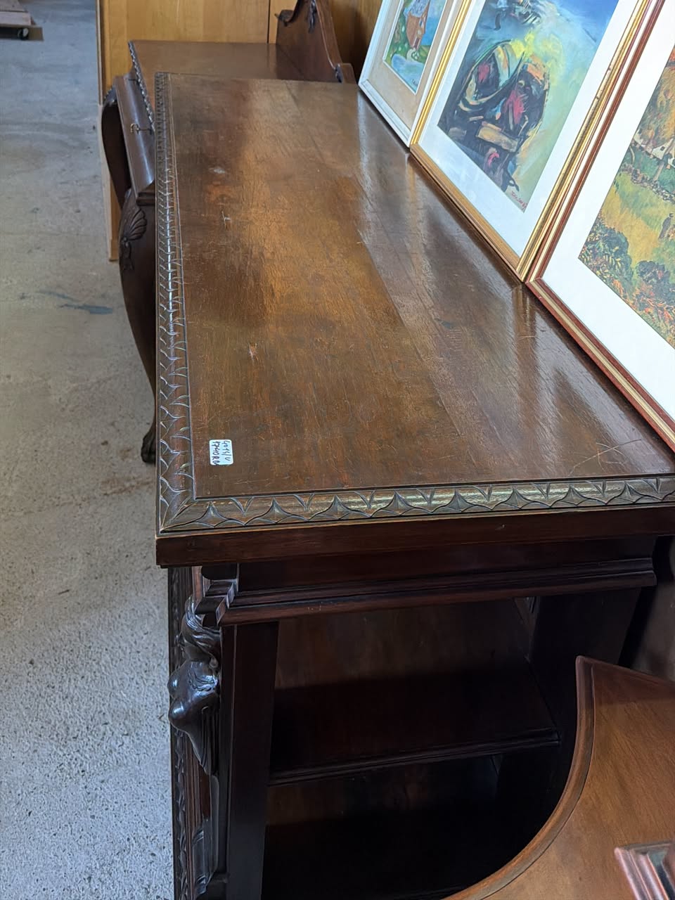 Comodă Vintage sh de calitate italiană din Lemn Masiv 4014/U - imagine 4