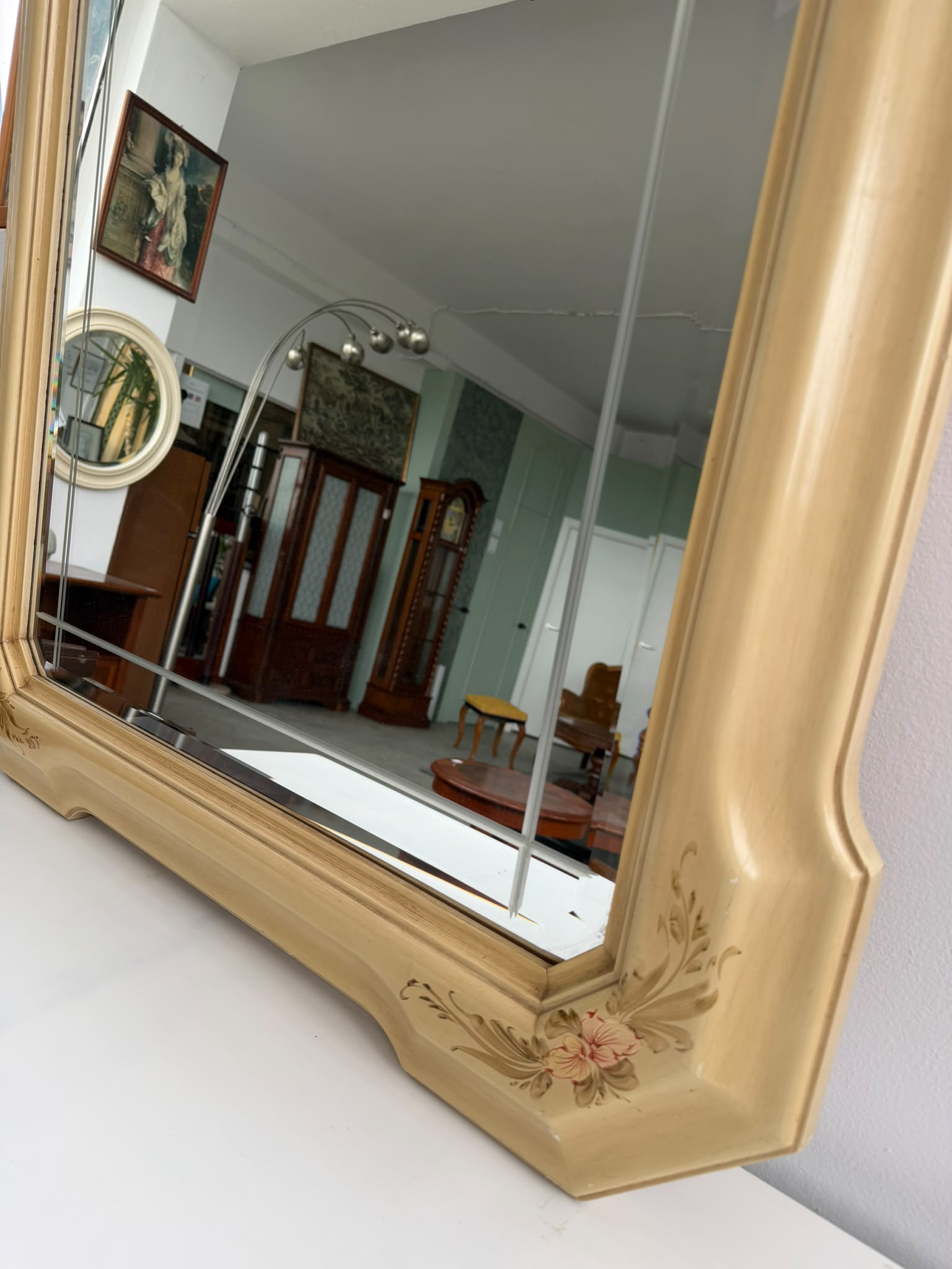 Oglindă decorativă vintage italiană SH de calitate italiană 1859/U - imagine 3