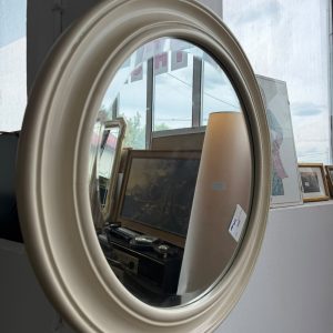 Oglindă rotundă decorativă vintage SH de calitate italiană 1829/U